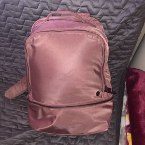 Lululemon city adventurer backpack dusty rose